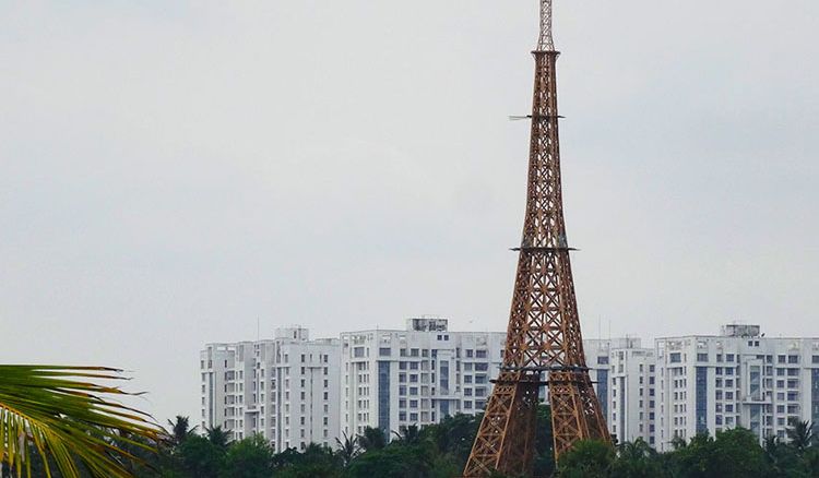 Eiffel Tower is the new attraction of Eco Park